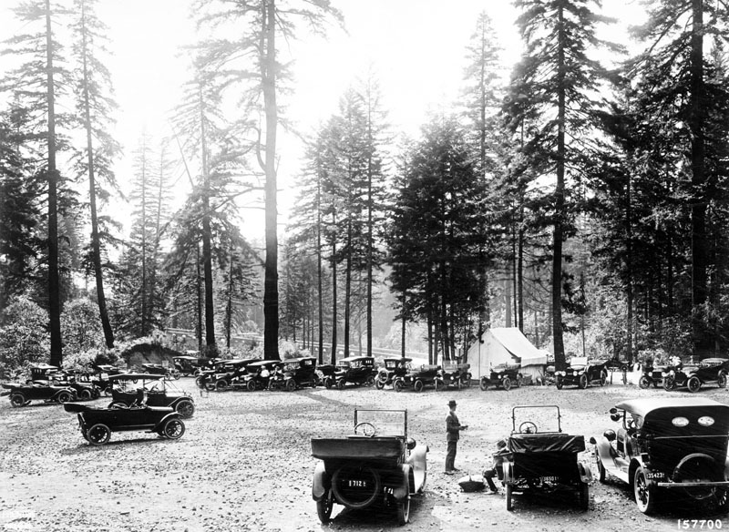 File:Cars at Eagle Creek Campground, Oregon NF, OR 1917 (22561846355).jpg