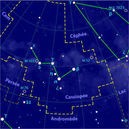 Cassiopeia constellation map-fr.png - Wikimedia Commons