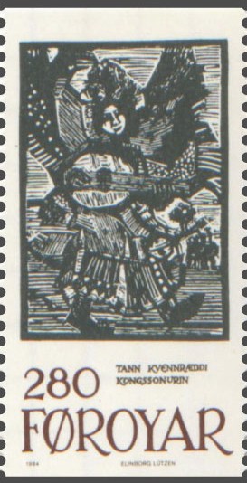 File:Faroe stamp 102 the prince who was afraid of girls.jpg