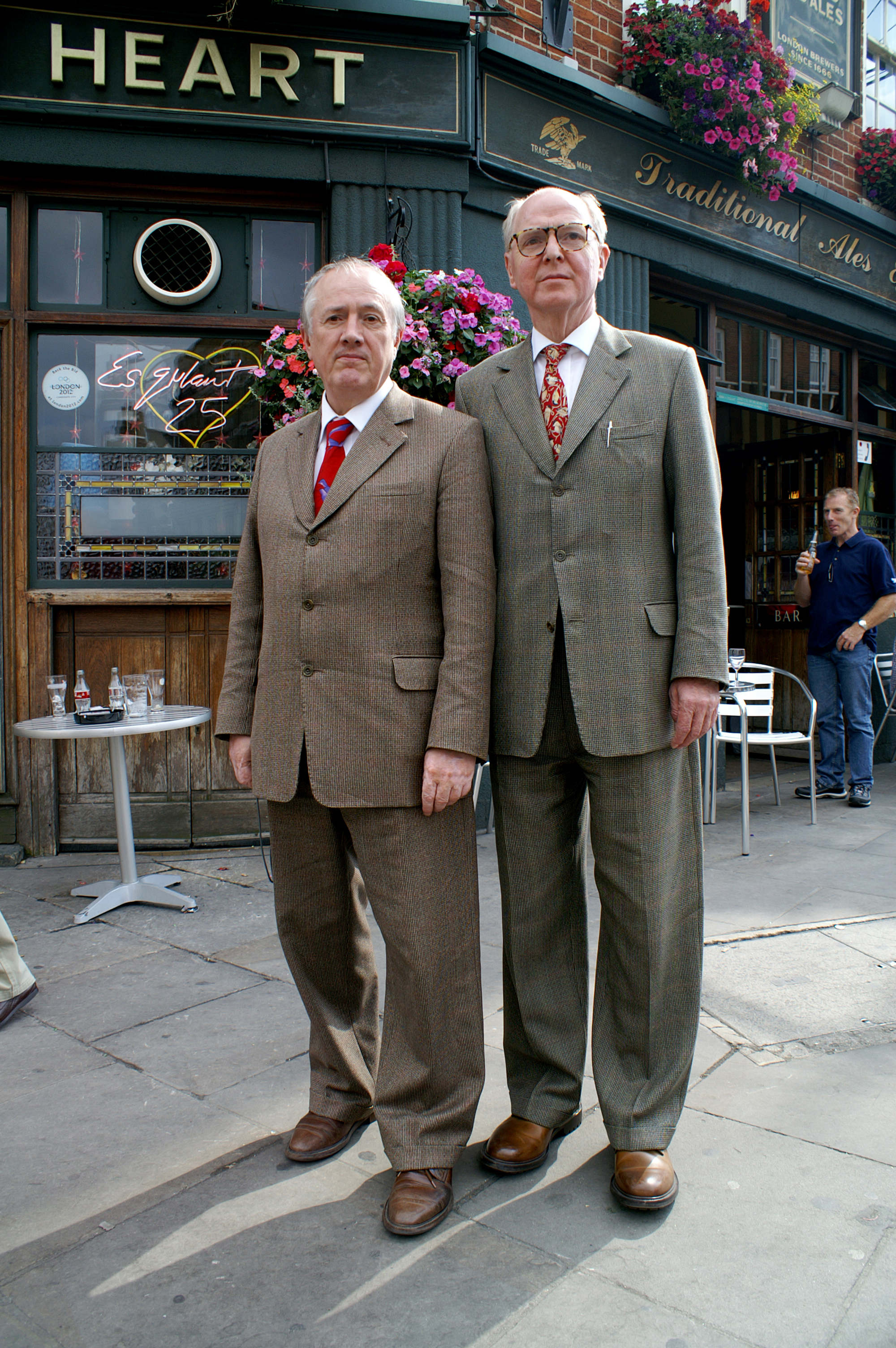 Image of Gilbert & George from Wikidata
