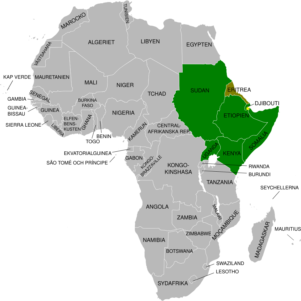 Где восточная африка. Карта Африки. Восточная Африка. Восток Африки на карте. Восточная Африка Африка.