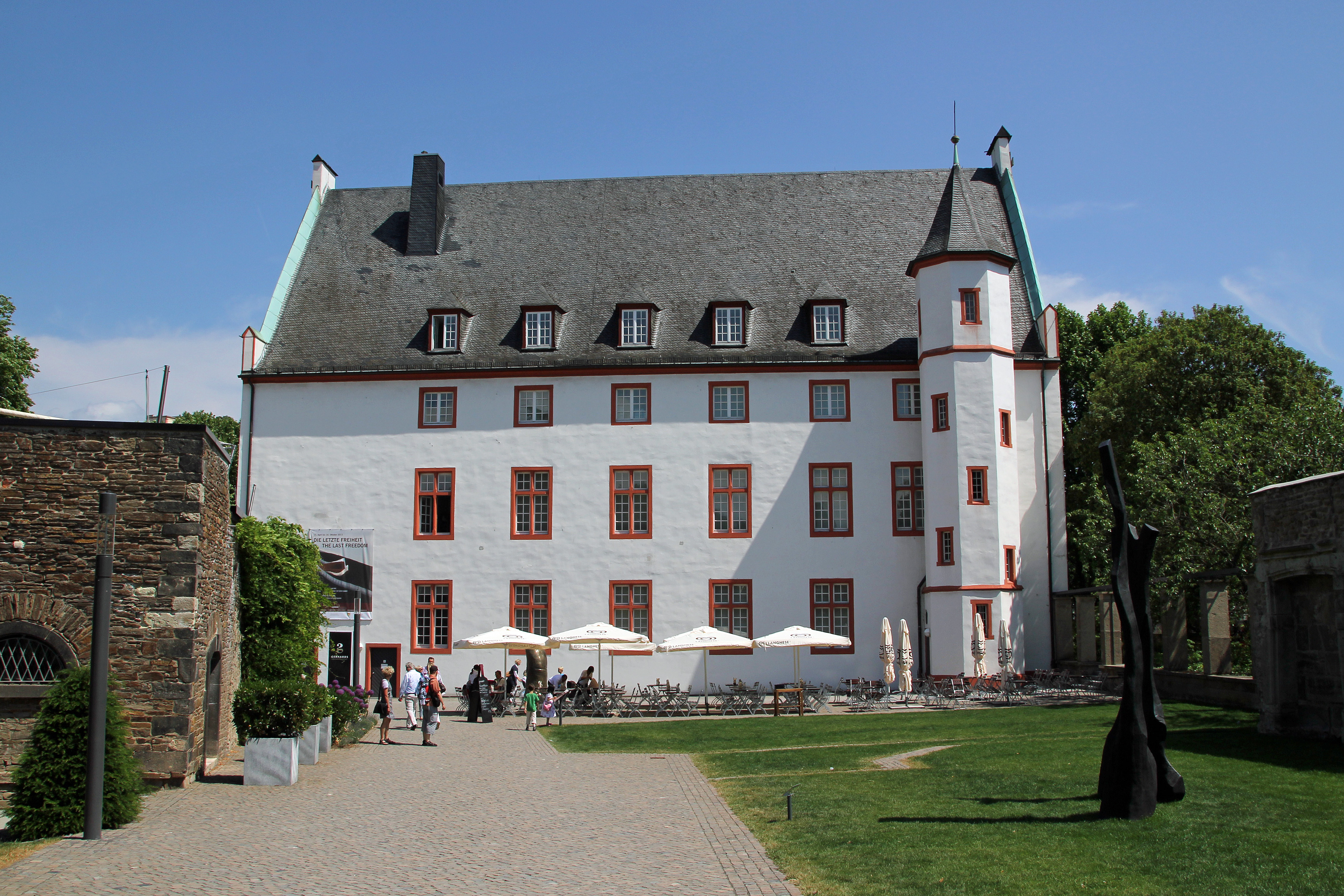 Federal Horticultural Show 2011 in Koblenz - Blumenhof at Deutsches Eck