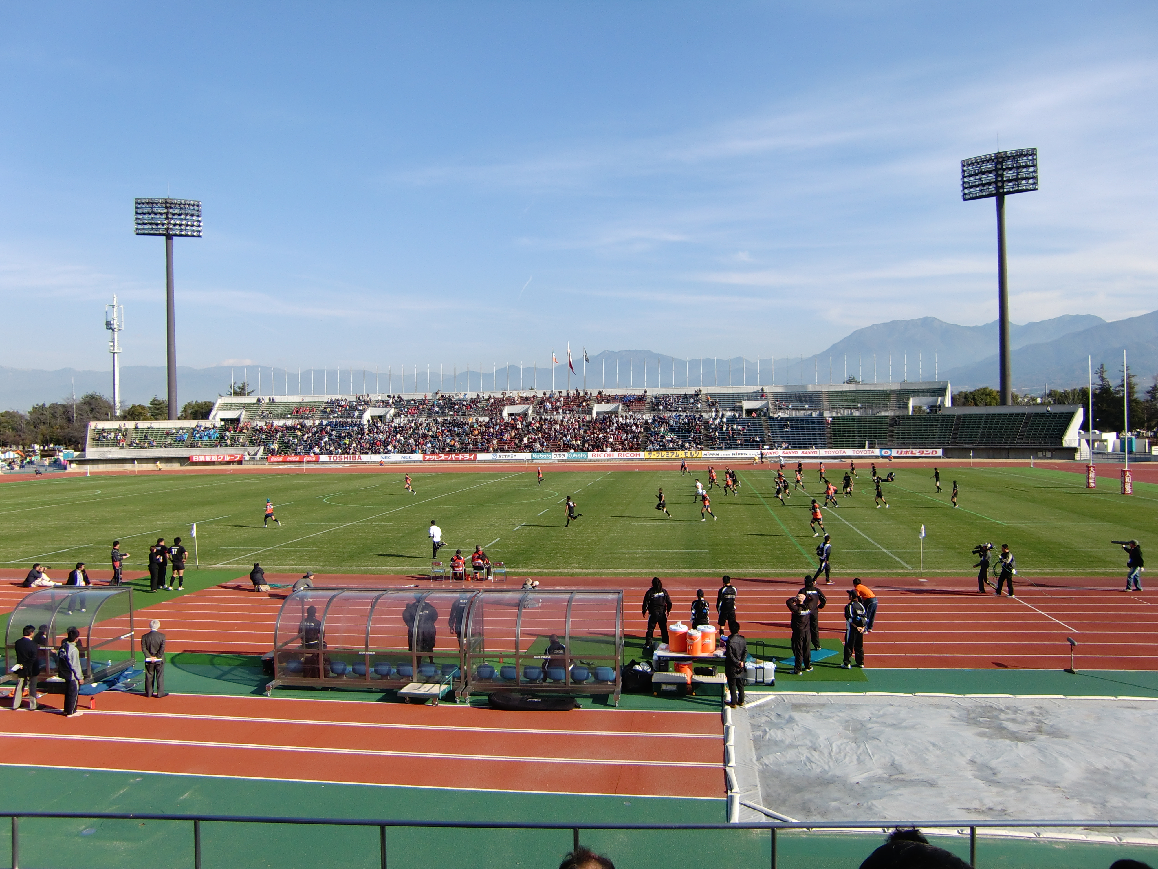 山梨県小瀬スポーツ公園陸上競技場 Wikiwand