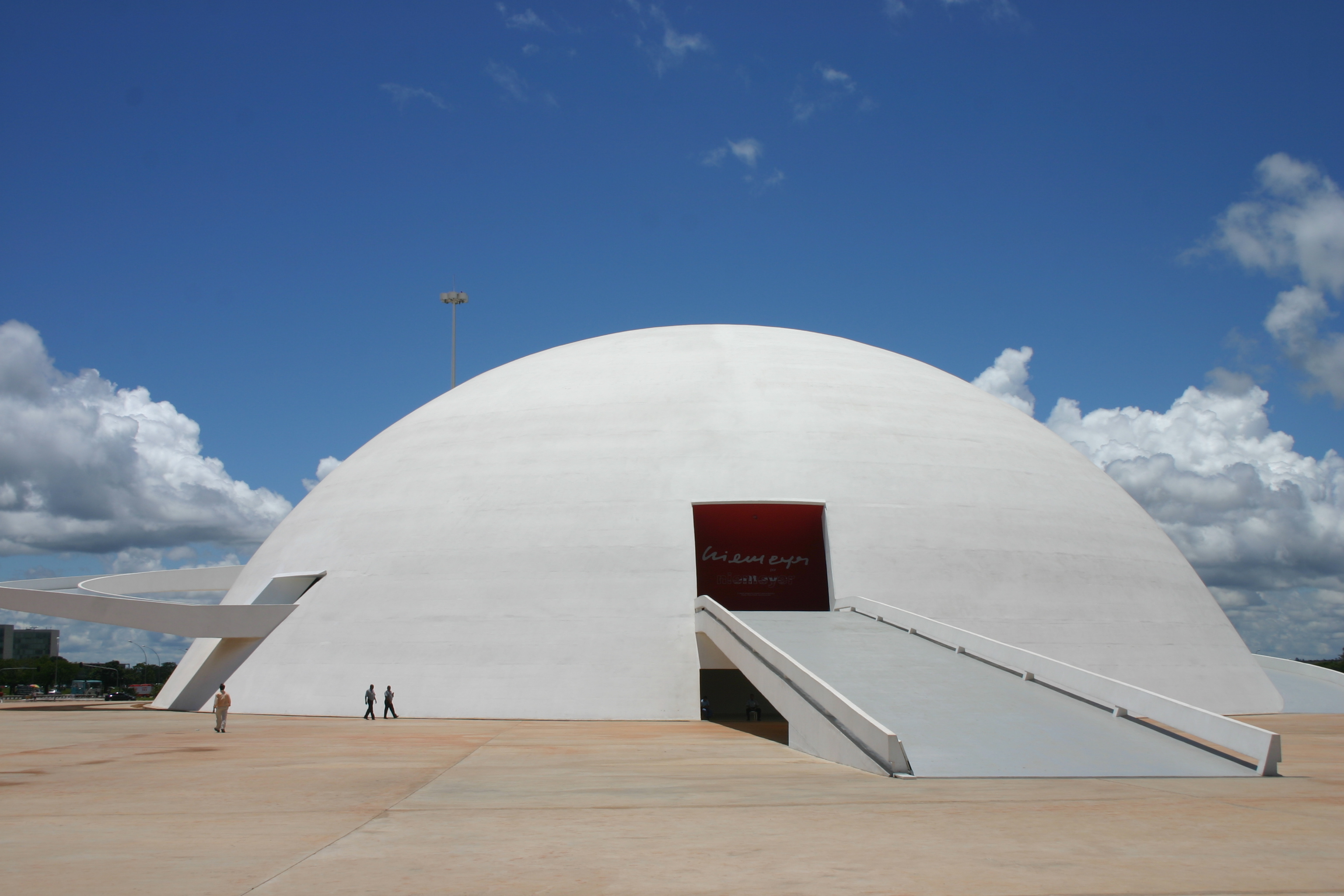 Two museums. Museu Nacional da Republica.