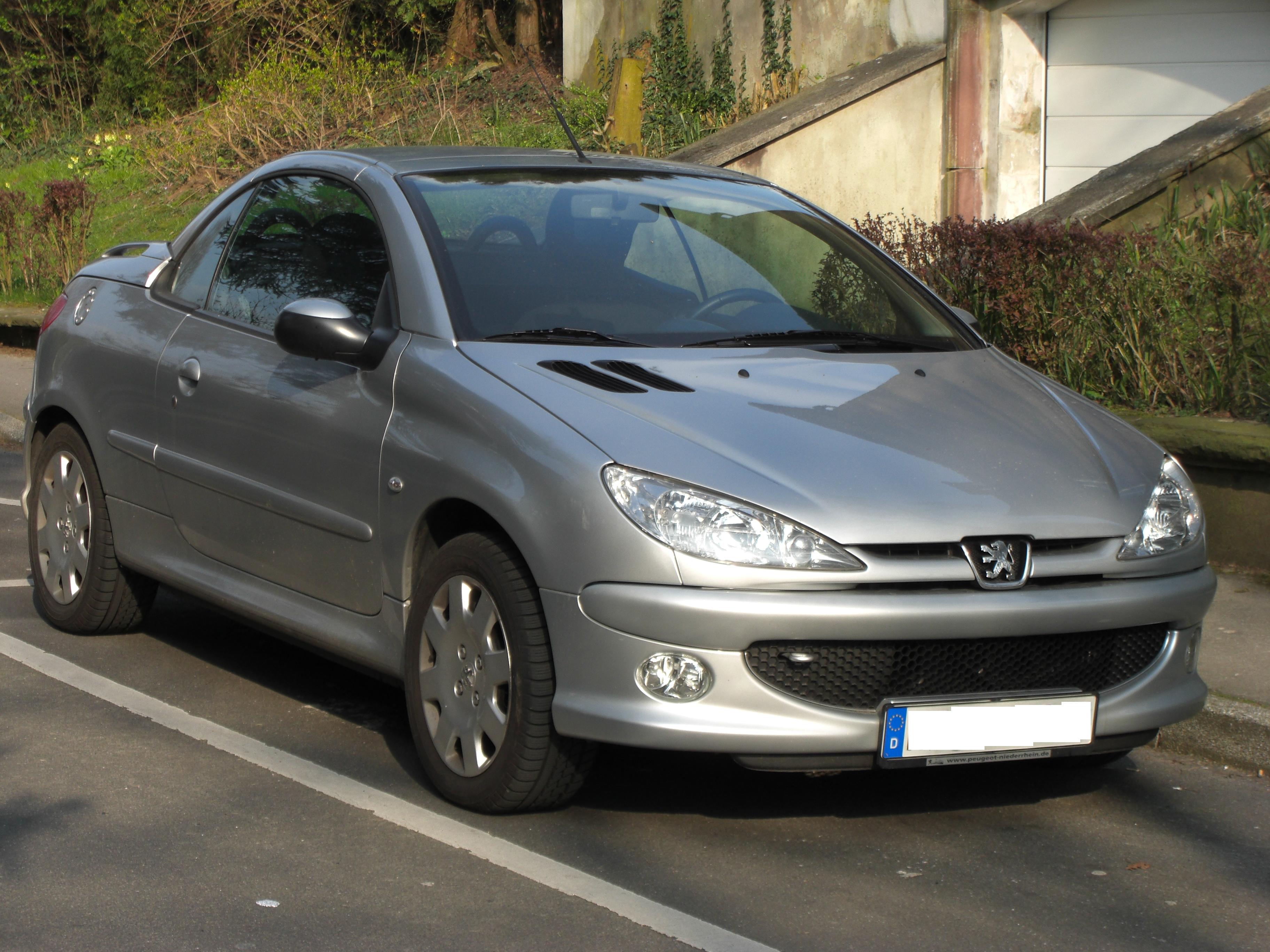 File:Peugeot 206CC front.jpg - Wikimedia Commons