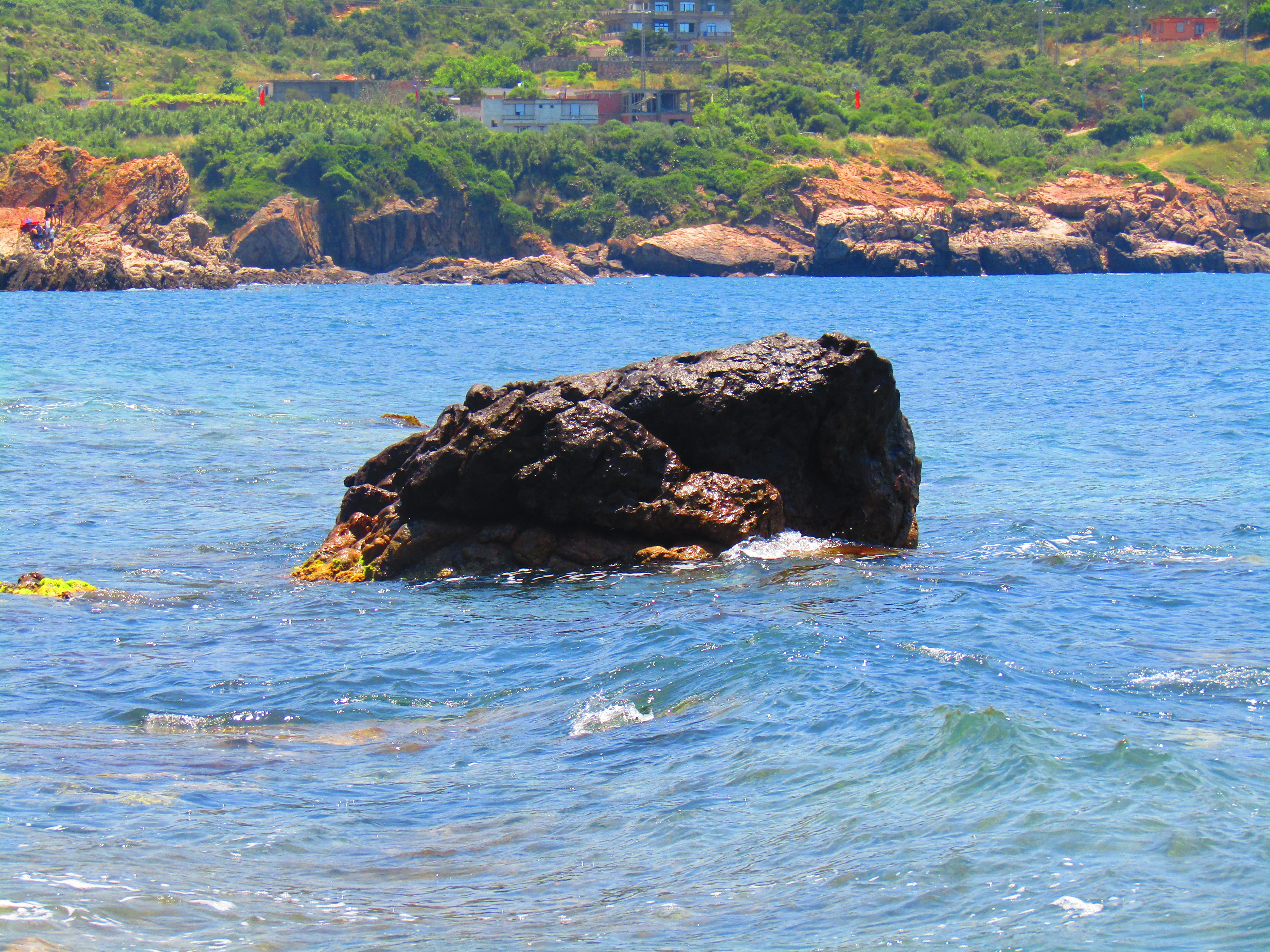 File Rocher Dans La Mer Jijel Jpg Wikimedia Commons