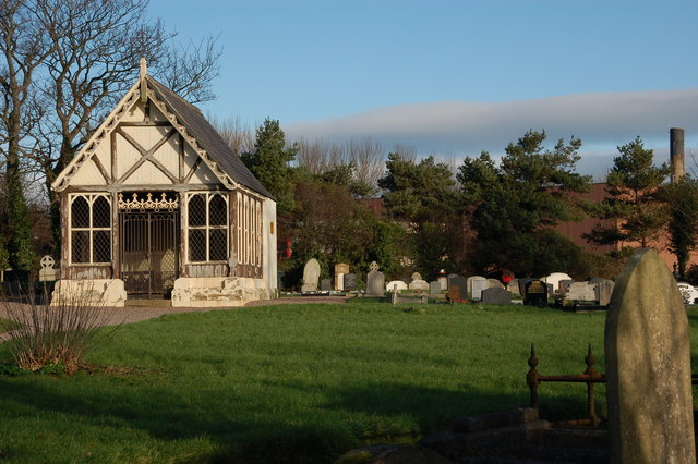 File:Shelter, North Road cemetery, Carrickfergus - geograph.org.uk - 324850.jpg