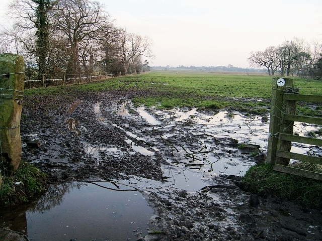 File:Sloppy footpath from Scaleby to Hadrian's Wall - geograph.org.uk - 690343.jpg