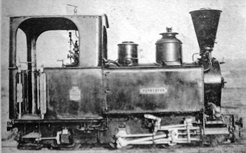 Steam locomotive 'Turkestan'