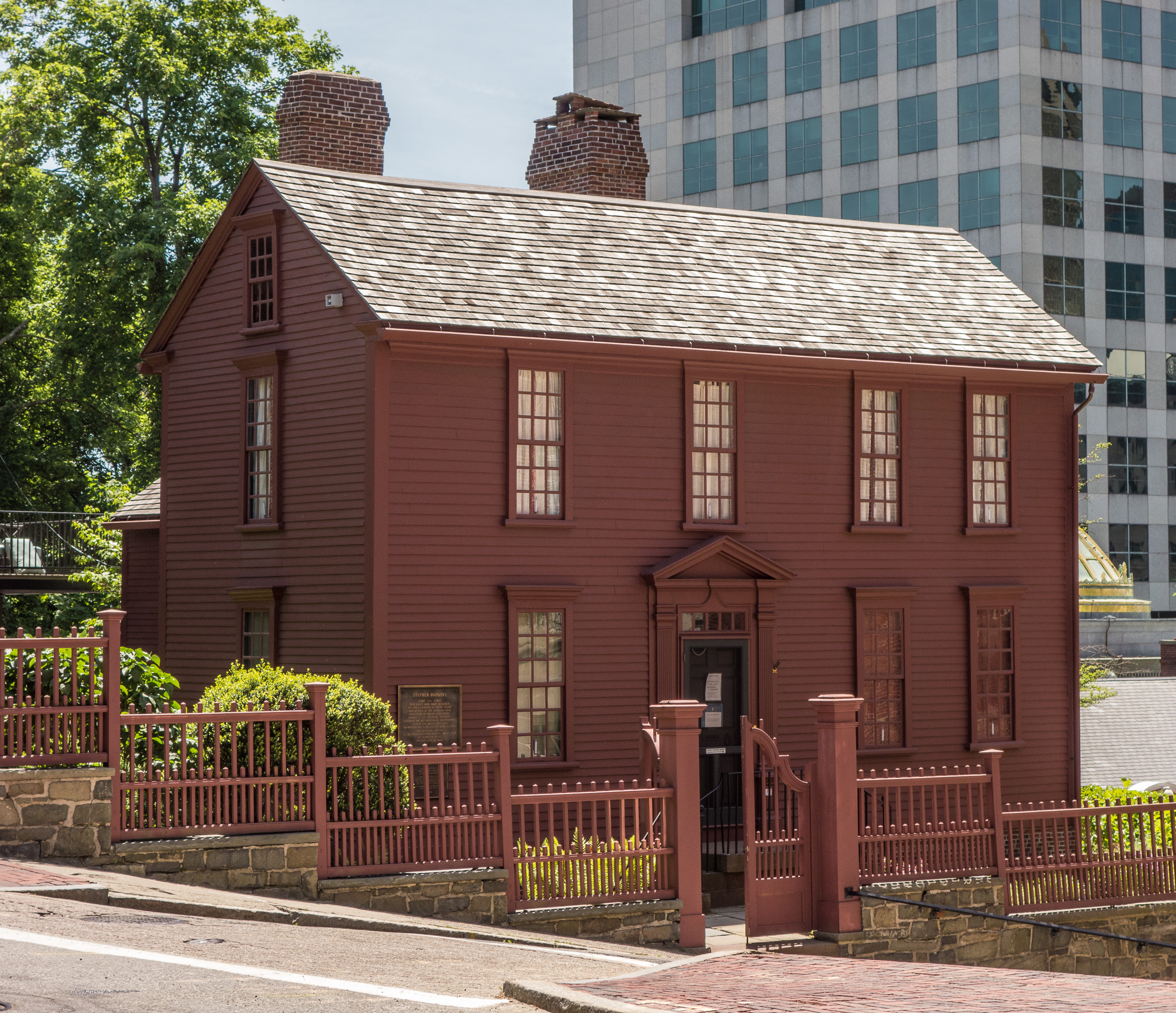 Photo of Governor Stephen Hopkins House