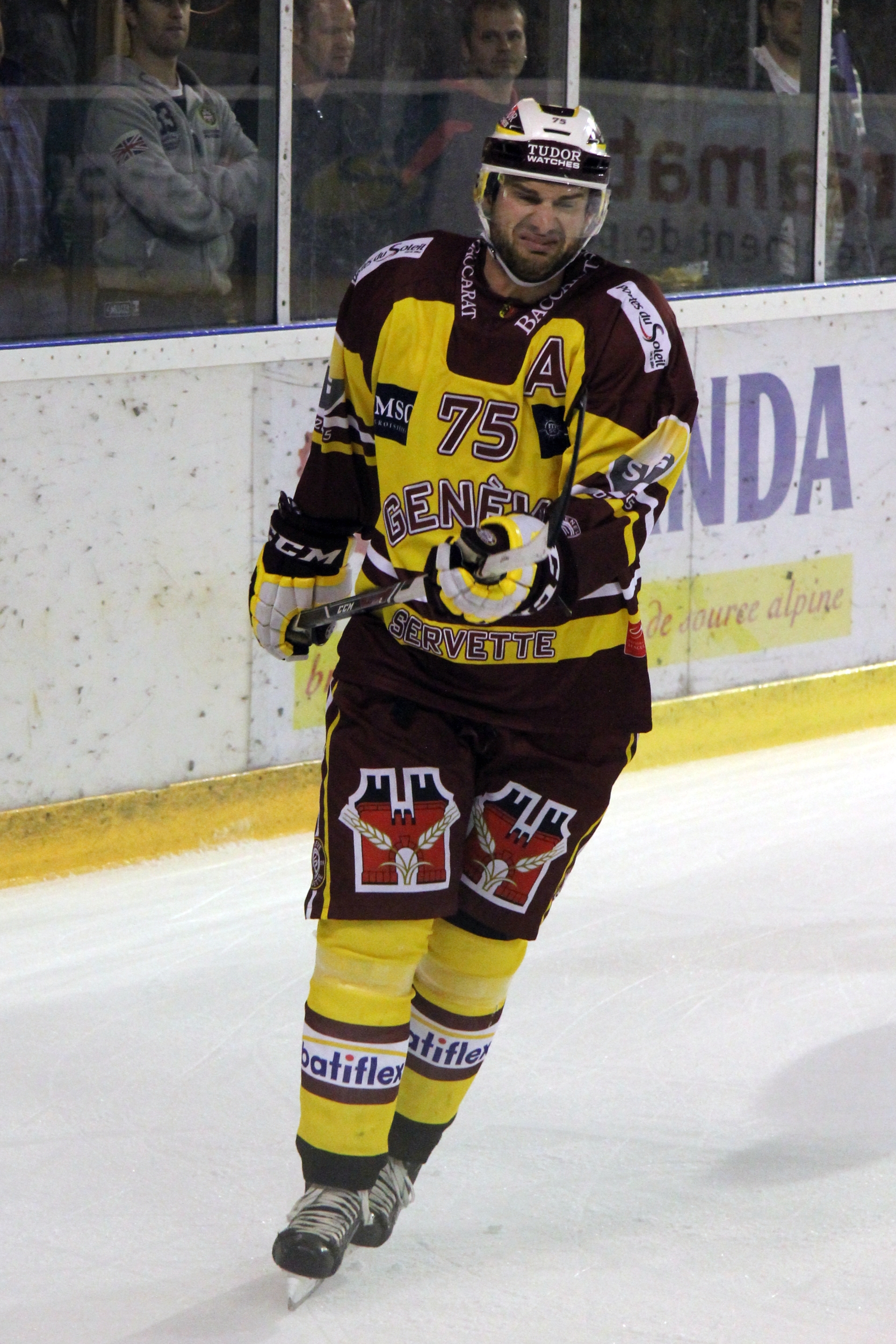 Ranger with [[Genève-Servette HC]] in 2014