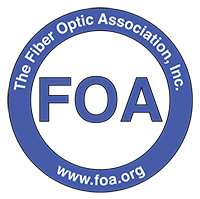 The Fiber Optic Association (FOA) Logo The Fiber Optic Association (FOA) Logo.png