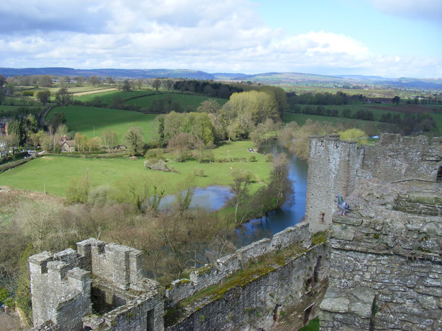 File:View from The North range Ludlow Castle - geograph.org.uk - 1248400.jpg