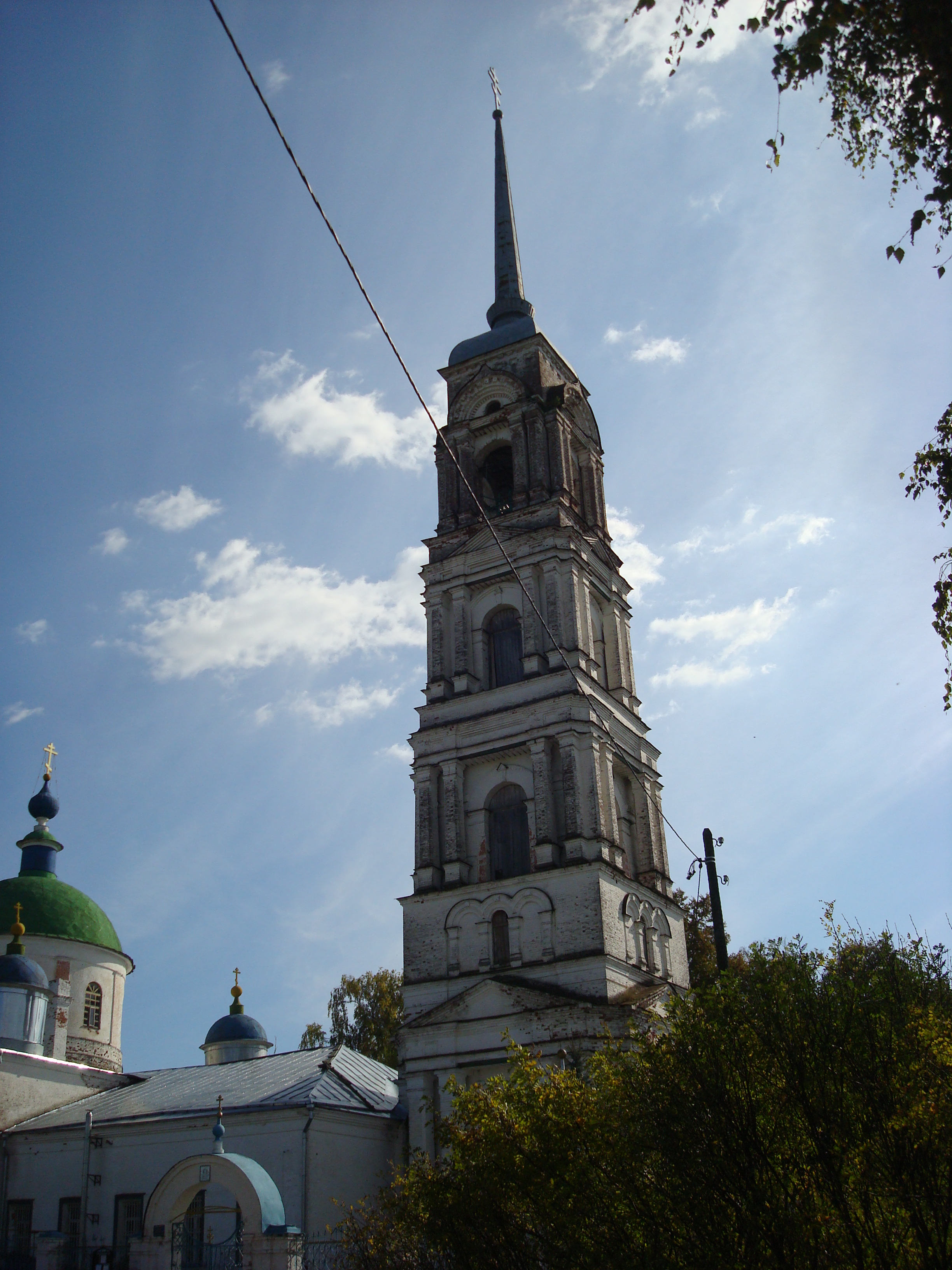 Успенская Церковь с колокольней г Ржеве