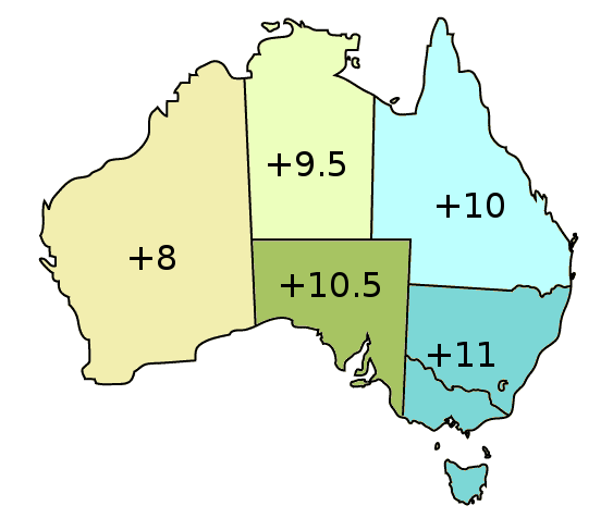 Daylight Saving Time In Australia Wikipedia