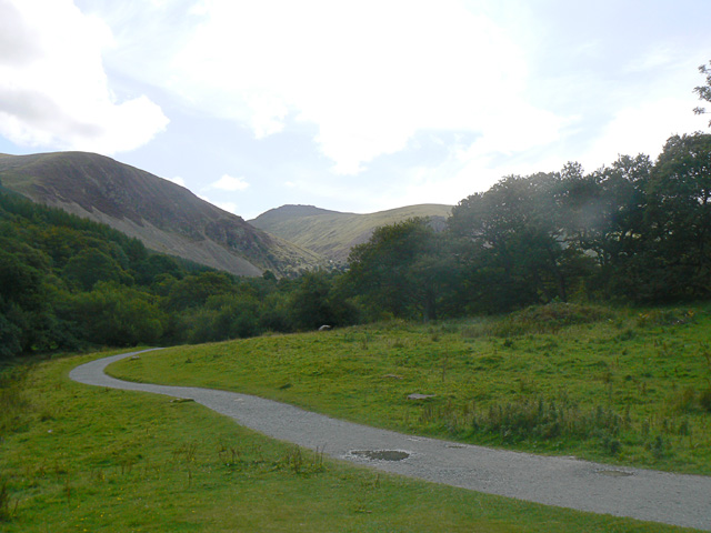 Beginning of the trail from the car park to Aber Falls - geograph.org.uk - 1464477