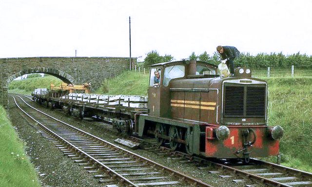 File:Broken-down train at Ballyrobert - geograph.org.uk - 1021197.jpg