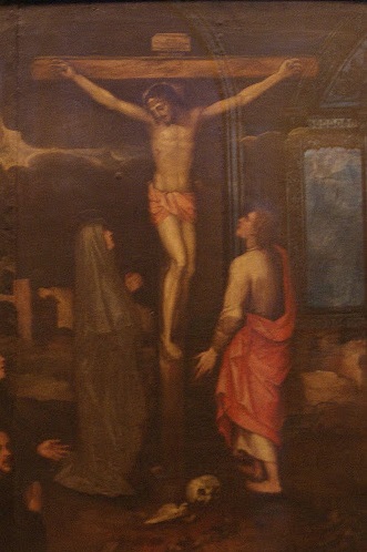 File:Calvario con donantes, de Luis de Vargas (Catedral de Sevilla).JPG