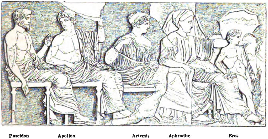 Аполлон и Афродита. Посейдон и Афродита. Афродита и Эрос памятник. Аполлон посейдон