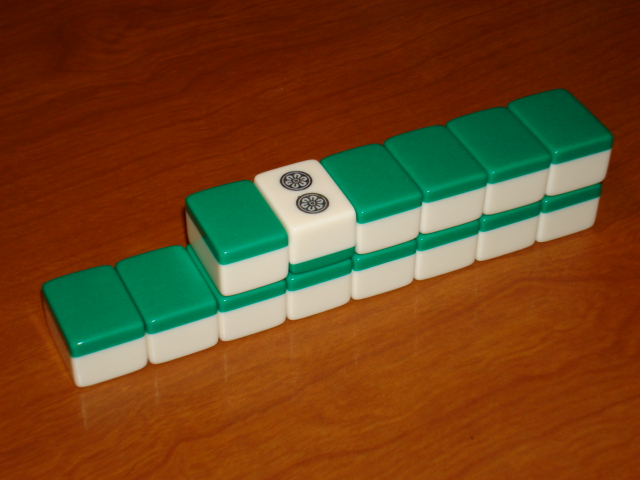 Mahjong-tiiliä