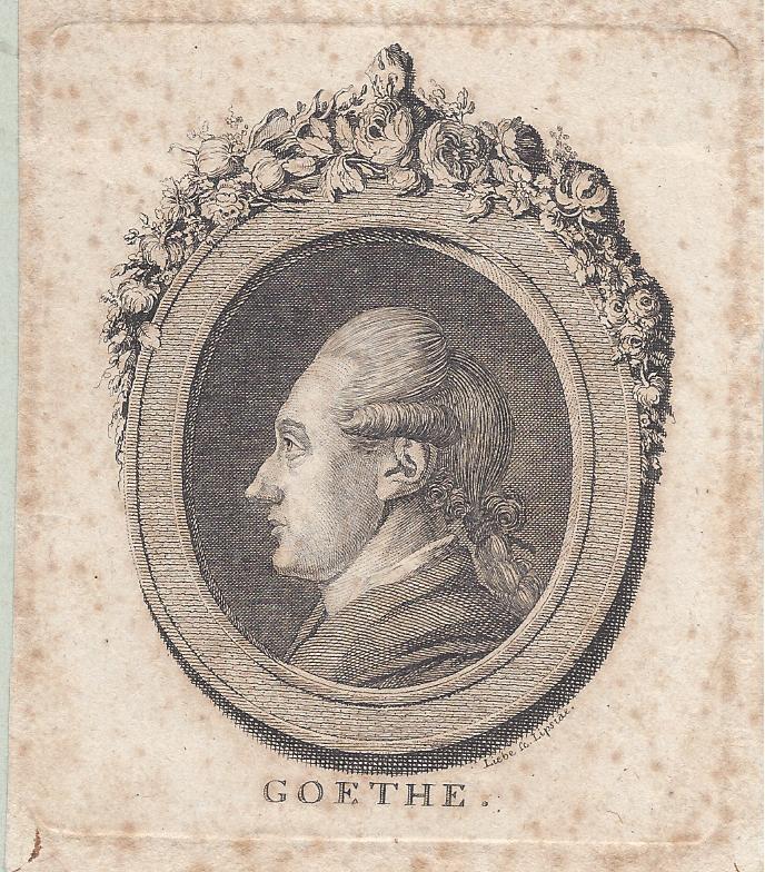 Goethe-Stich von Liebe nach Lips