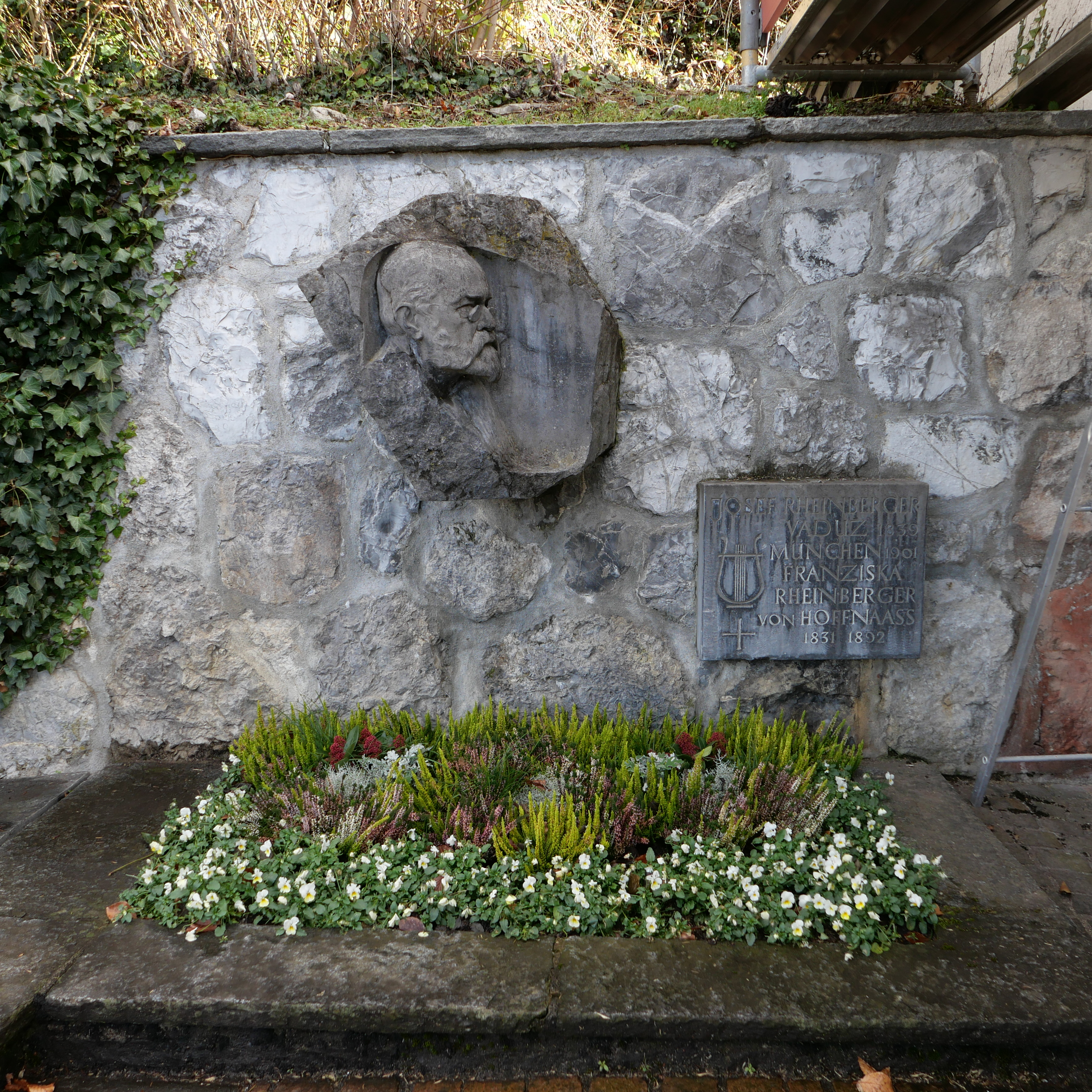 La tumba en Vaduz.