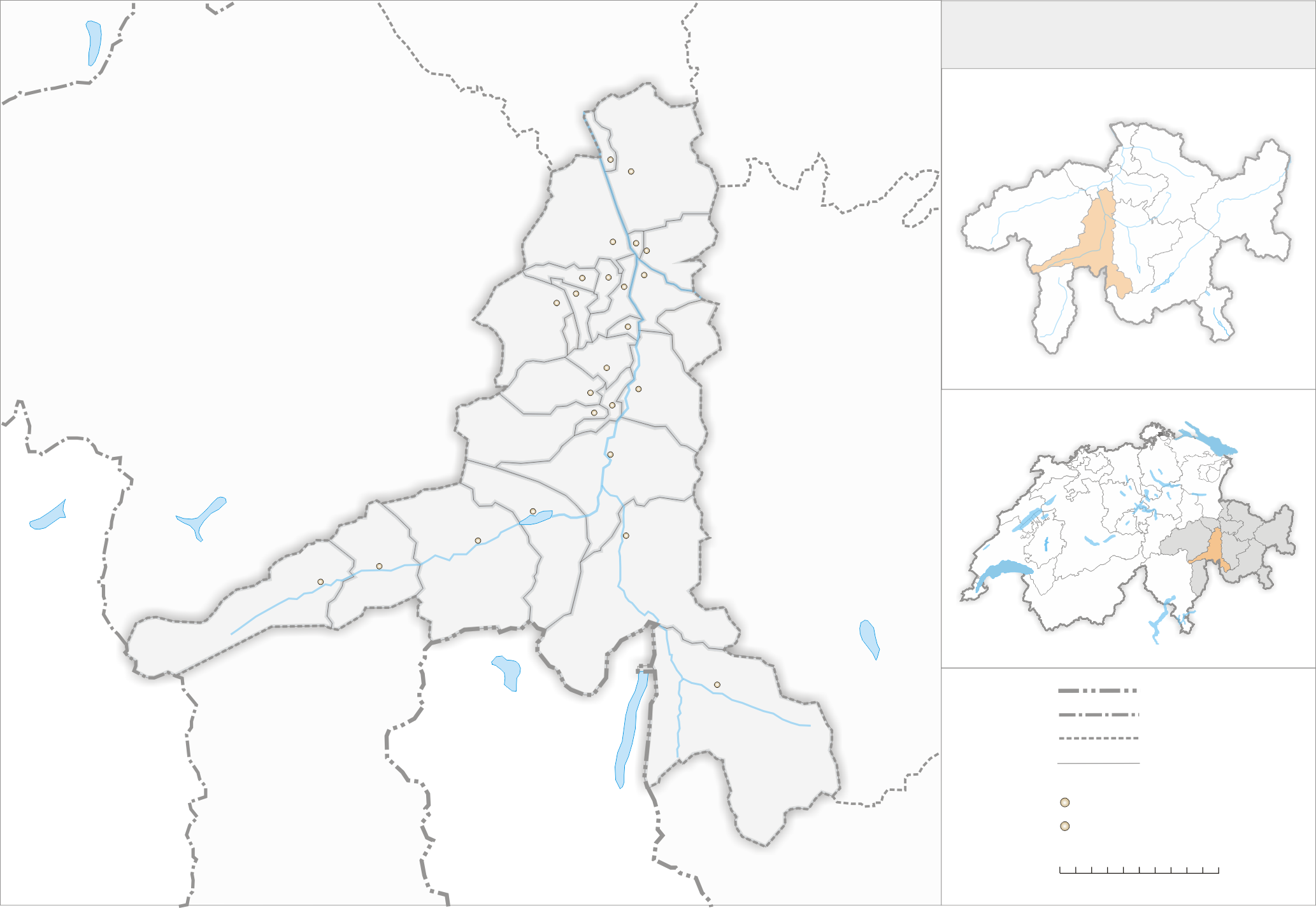 Урал на карте атласа