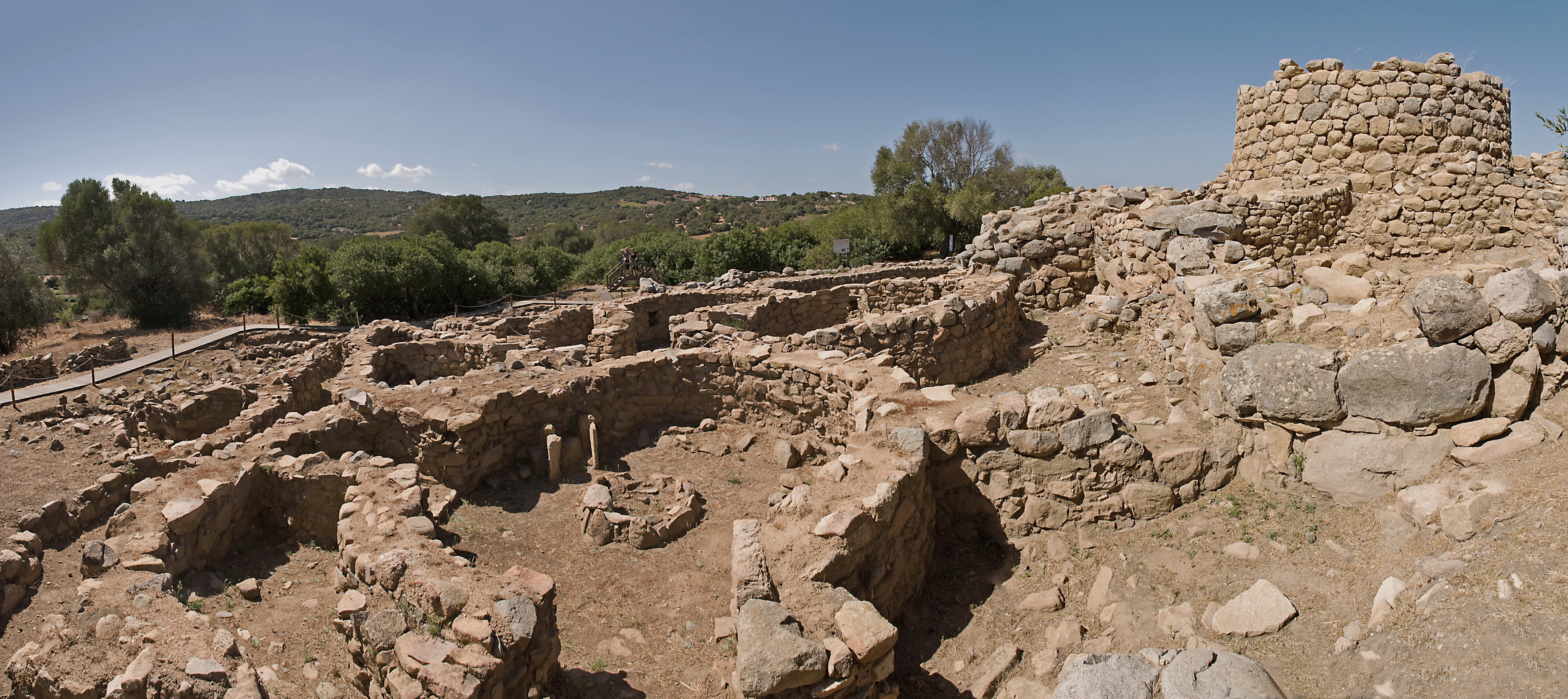 Nuraghe La Prisgiona is a Nuragic archaeological site