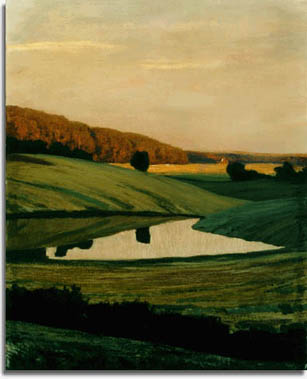 File:Leistikow, Walter - Evening Landscape in the Mark Brandenburg (1897).jpg