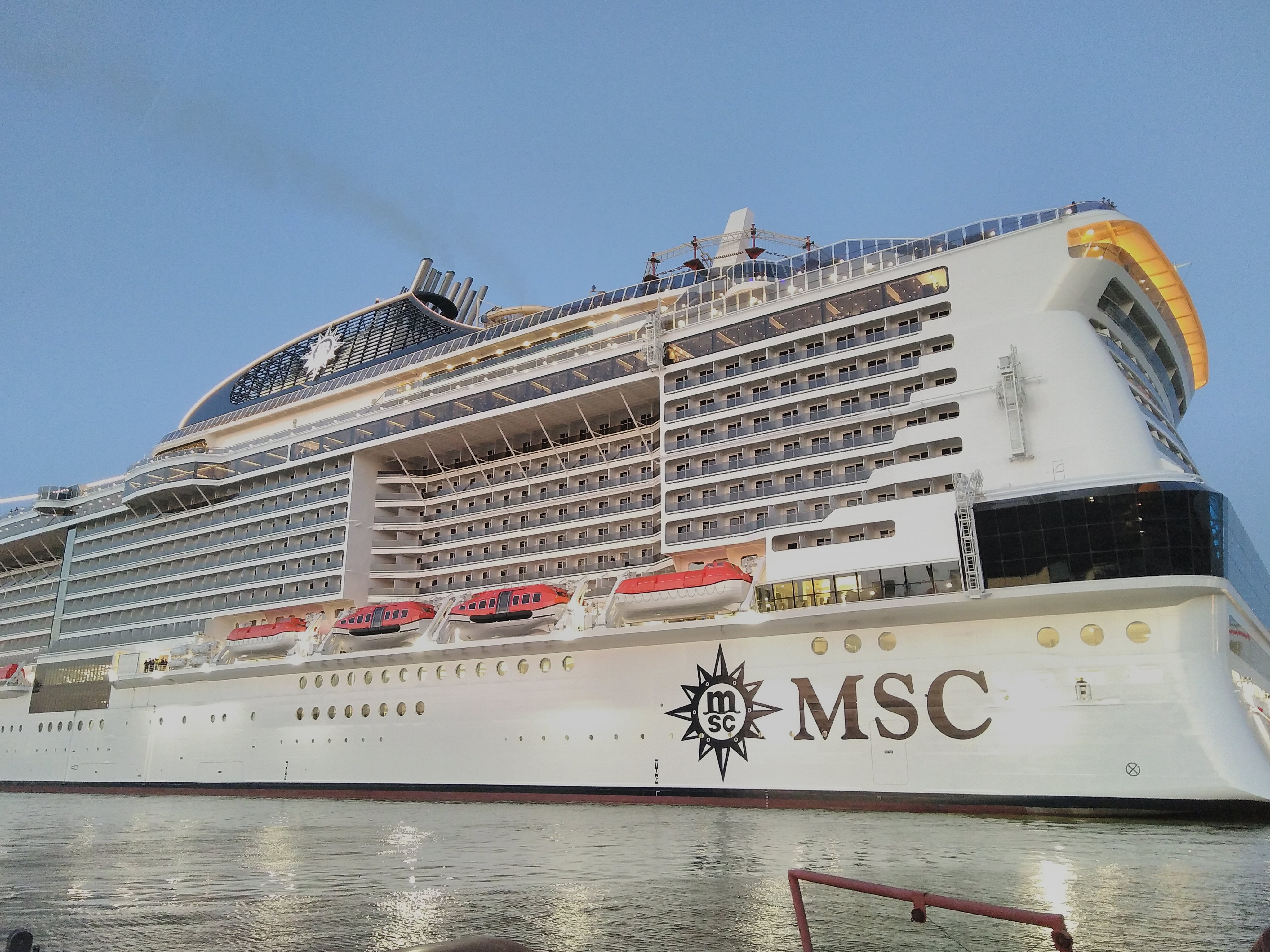 Inauguração do MSC Bellissima