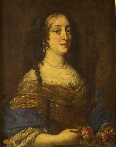 Marguerite Louise d'OrlÃ©ans after Justus Sustermans, sometimes identified as Vittoria della Rovere, ChambÃ©ry ; musÃ©e des beaux-arts.jpg