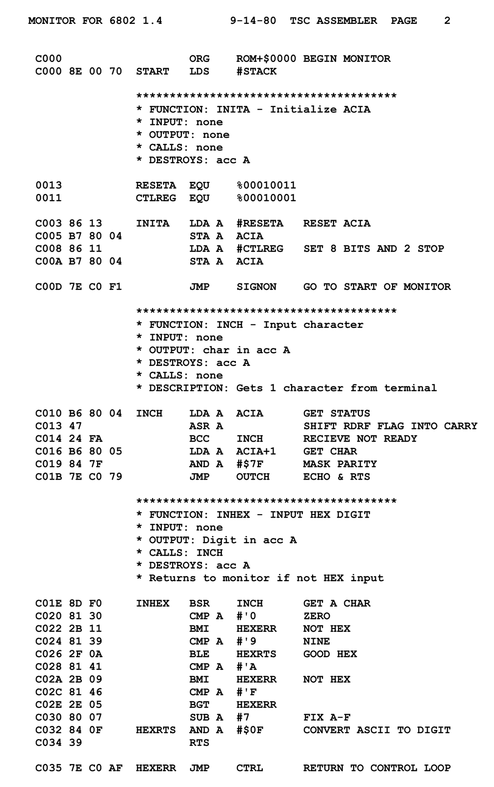 assembler directives