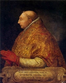 Pildiotsingu Paavst Martinus V tulemus