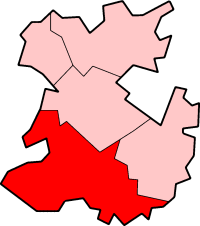 Distrito de South Shropshire - Mapa