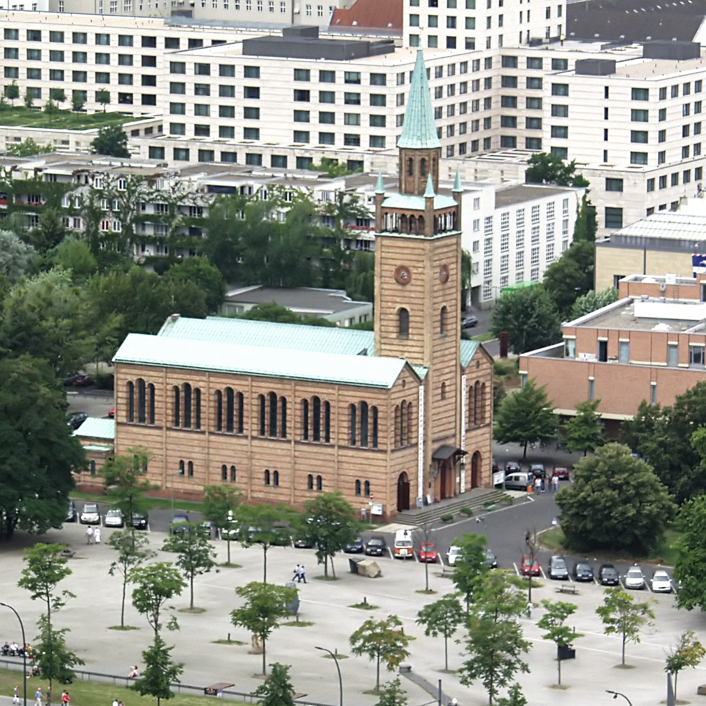 File St Matthauskirche Berlin Tiergarten Von Oben Jpg Wikimedia Commons