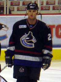 McCarthy while playing for the Vancouver Canucks Steve McCarthy.jpg