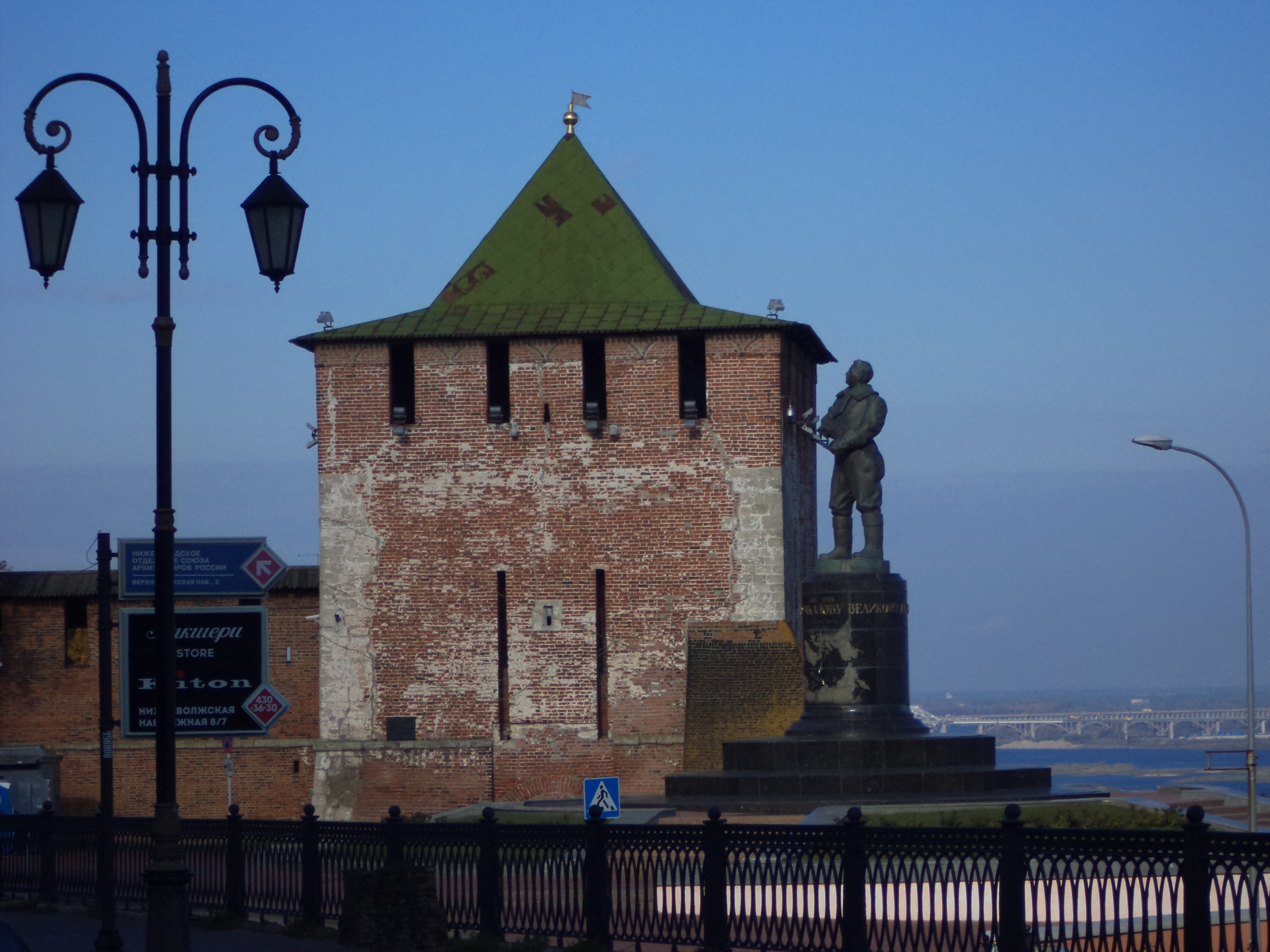 георгиевская башня нижегородского кремля