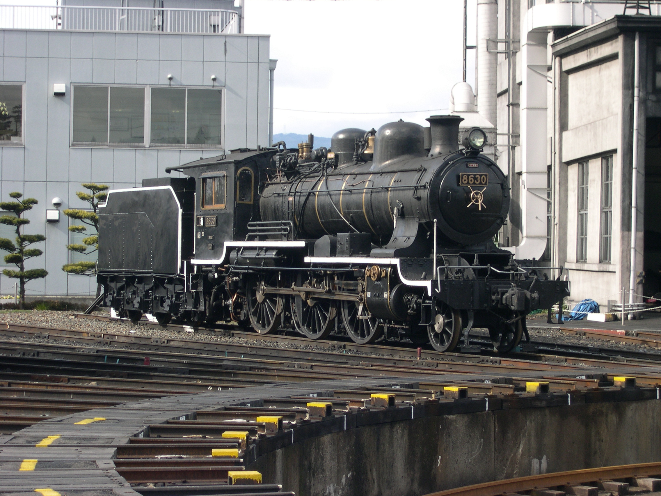 国鉄9600形 蒸気機関車 ナンバープレート(台湾鉄路管理局・実装品