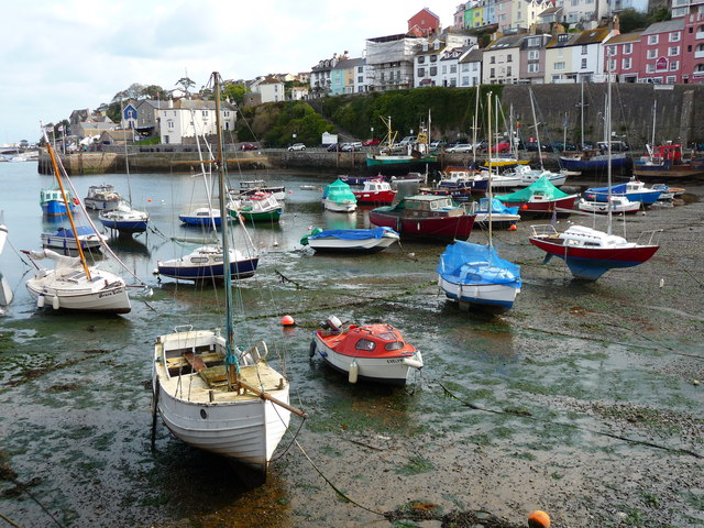 File:Brixham - Low Tide - geograph.org.uk - 1623665.jpg