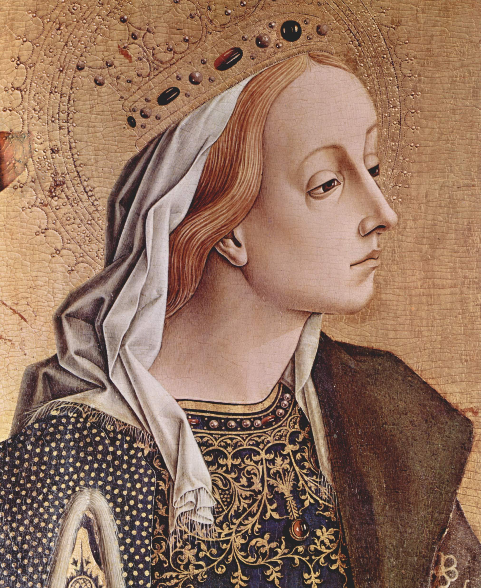 ''[[Catherine of Alexandria|St Catherine]]'', by [[Carlo Crivelli]]