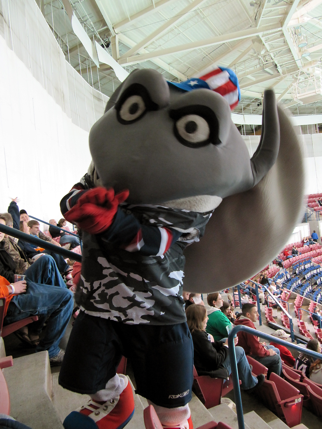 stingray mascot