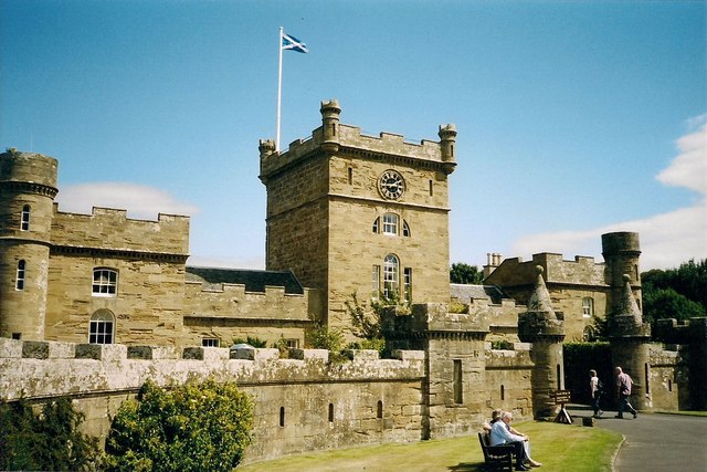 File:Culzean Castle - clock tower courtyard - geograph.org.uk - 1560844.jpg