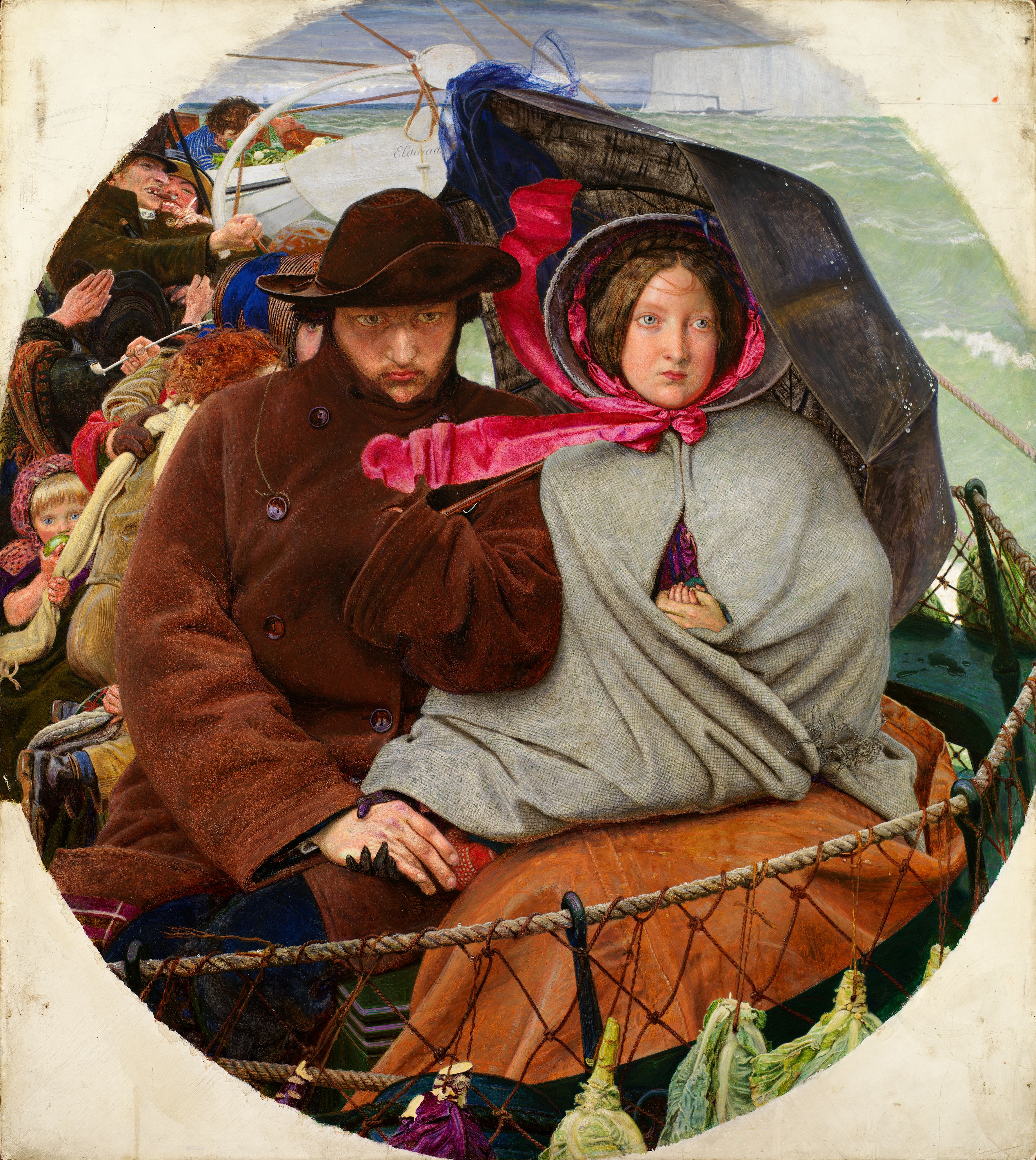 File:Ford Madox Brown, The last of England.jpg - 维基百科，自由的