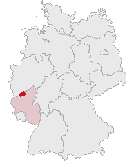 Circondario rurale di Ahrweiler – Localizzazione
