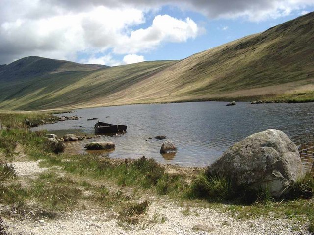 File:Loch Iorsa from the boathouse - geograph.org.uk - 447288.jpg