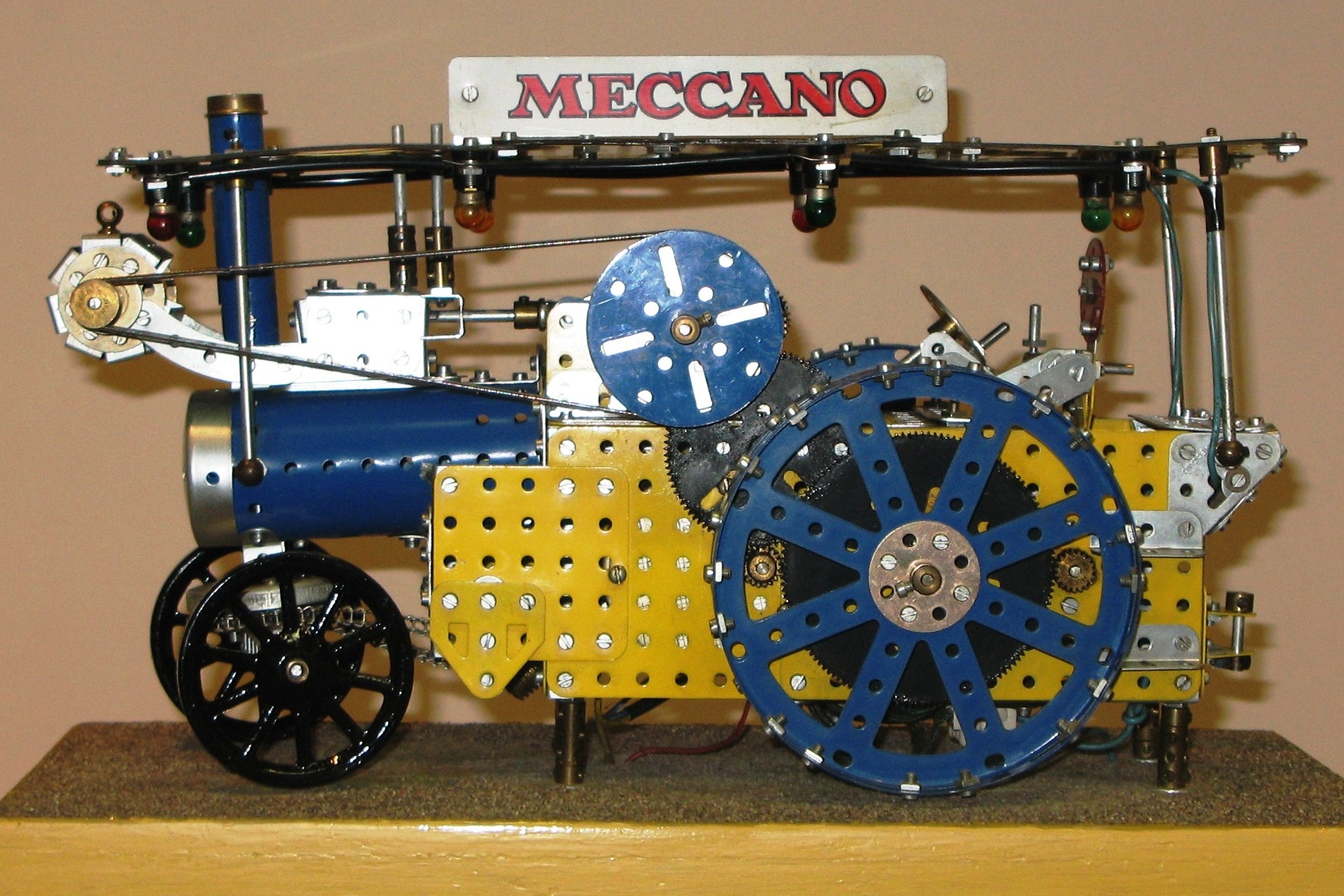 meccano laiton roue 57 dents No27a FEA 