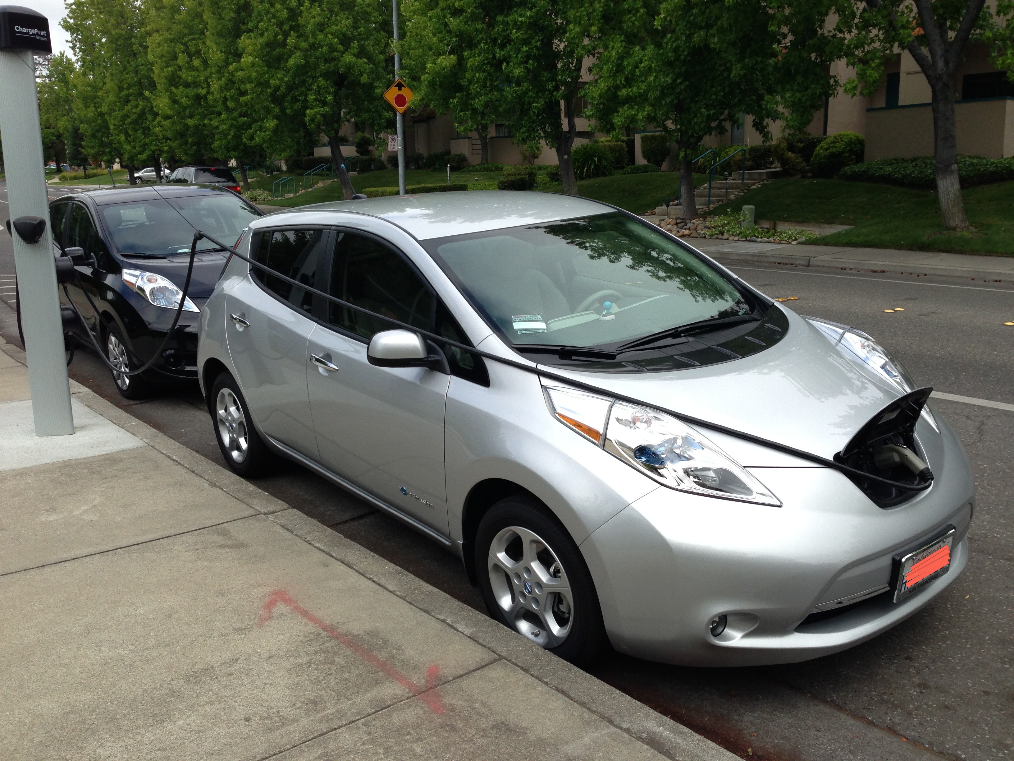 Nissan leaf charger type #1