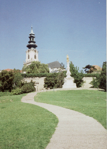 File:Nitra, Cathedral from lower town.gif