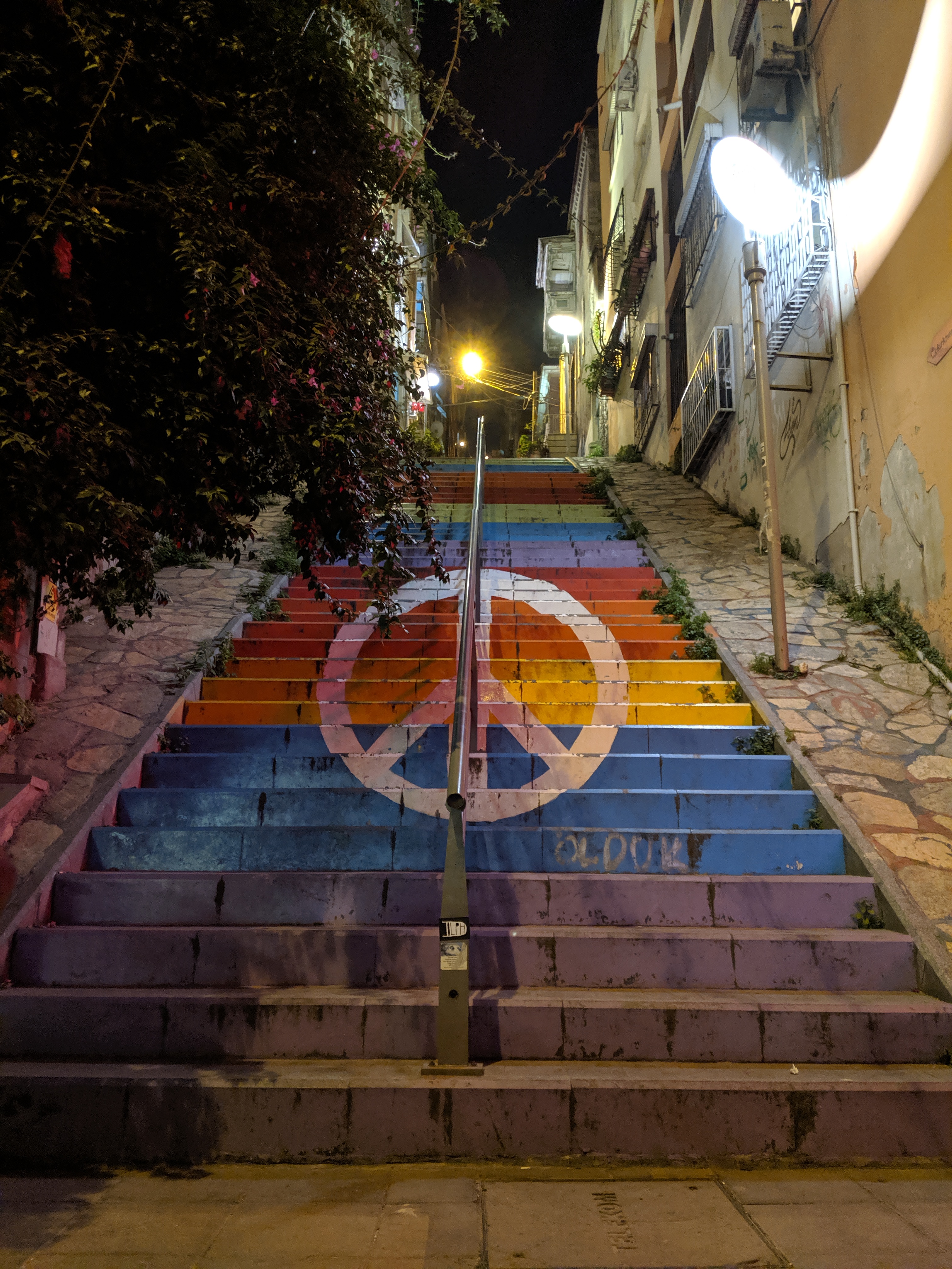 Rainbow stairs - Wikipedia