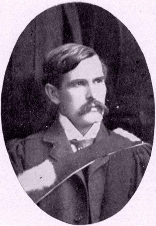 Edgar in 1909, from ''[[Acta Victoriana]]'', magazine of Victoria College, Toronto